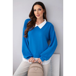 Naiste sinine pluus Liucy