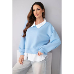 Naiste helesinine pluus Liucy