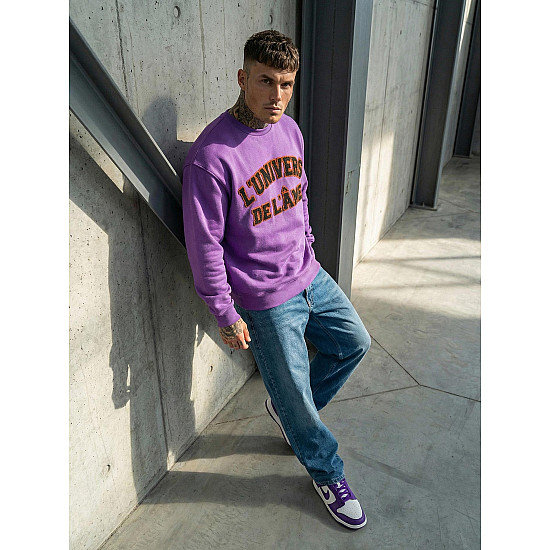 Vyriškas violetinis džemperis L'Univers