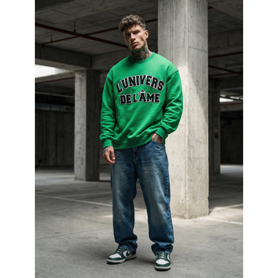 Meeste roheline kampsun L'Univers