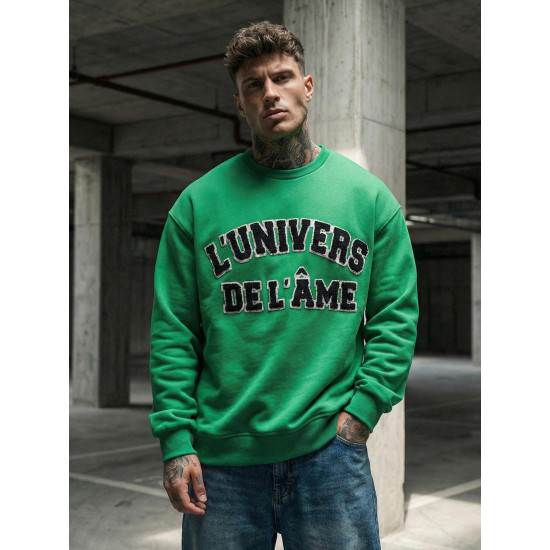 Meeste roheline kampsun L'Univers