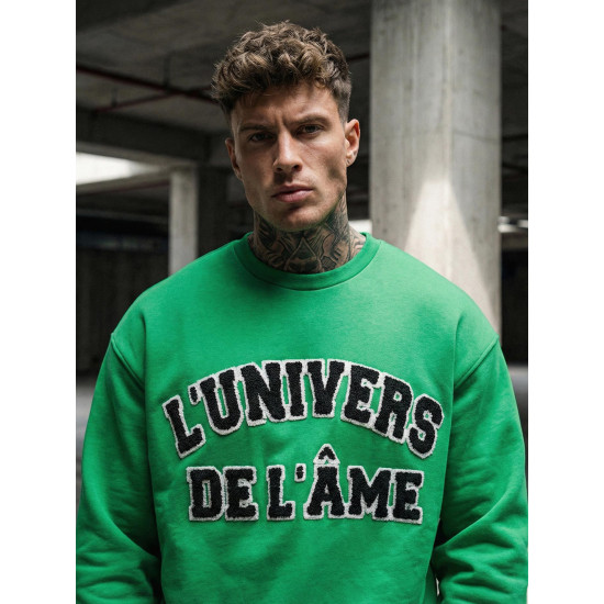 Meeste roheline kampsun L'Univers