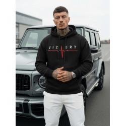 Vyriškas juodas džemperis Victory