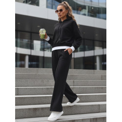 Women's black tracksuit Newport