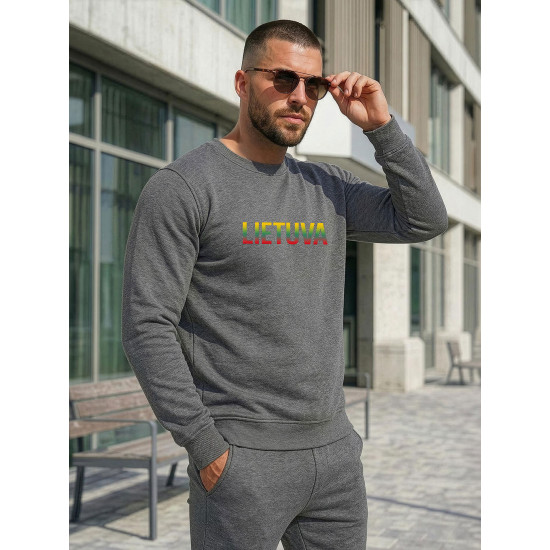 Męski ciemnoszary zestaw Lietuva Zestawy męskie