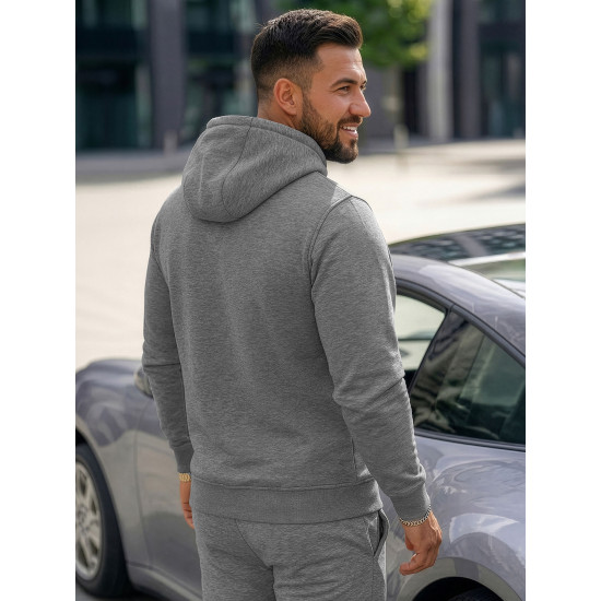 Vyriškas tamsiai pilkas komplektas su gobtuvu Lietuva Vyriški komplektai