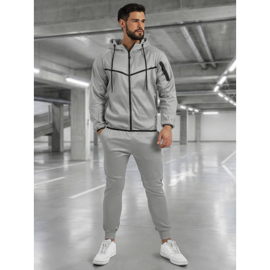 Šviesiai pilkas vyriškas komplektas Jake