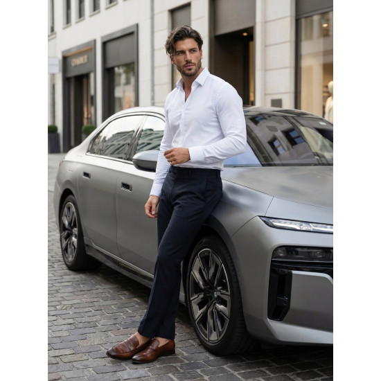 Miesten valkoinen paita Top Paidat