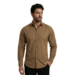 Men's brown shirt Tom