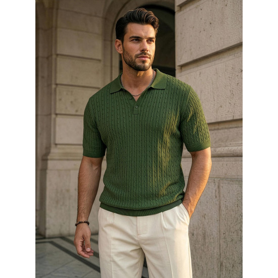 Vyriški žali polo marškinėliai Style POLO marškinėliai