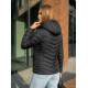 Naisten musta hupullinen takki Enit Naisten takit
