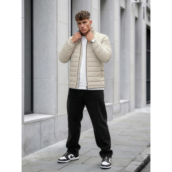 Pereinamojo laikotarpio rusva striukė Gasen Vyriškos Striukės ir Paltai