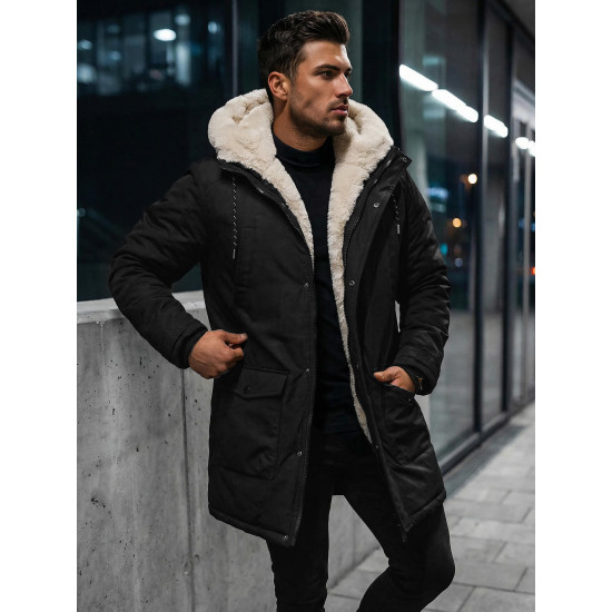 VYRIŠKA JUODA ŽIEMINĖ STRIUKĖ Zolo JS/5M120/392