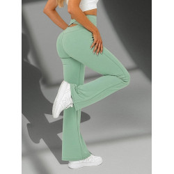 Naiste piparmündi värvi dressipüksid Perla