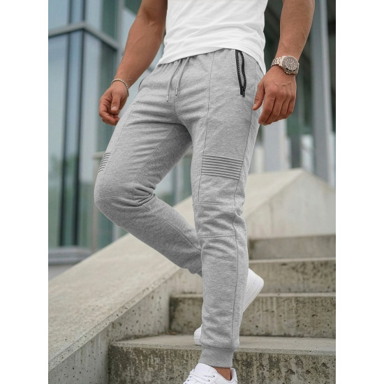 Vyriškos pilkos kelnės Astin Laisvalaikio kelnės