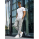 Men's Gray Pants by Bold Casual trousers