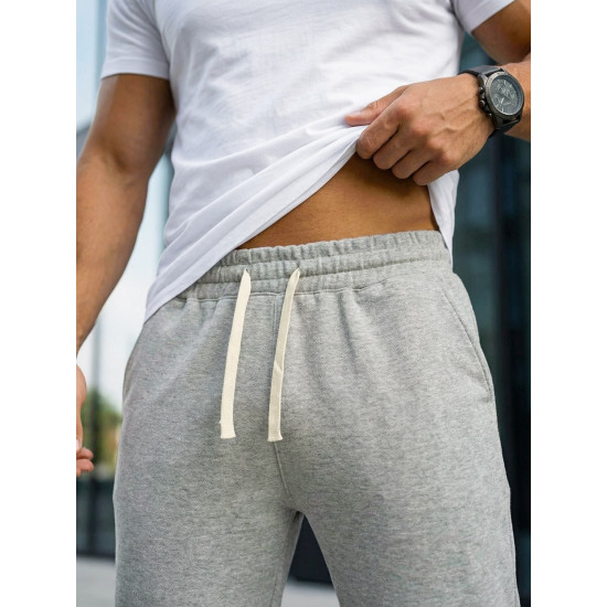 Men's Gray Pants by Bold Casual trousers