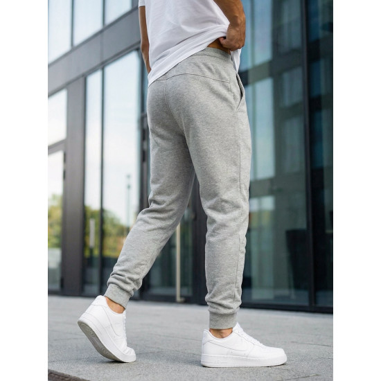 Men's Gray Pants by Bold Casual trousers