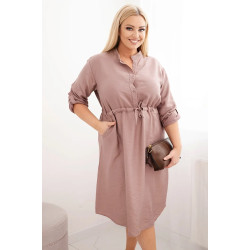 Sieviešu tumši brūna kleita Eris