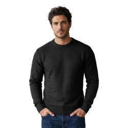 Czarny kardigan męski Remin