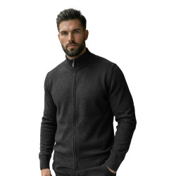 Męski ciemnoszary sweter Nelson