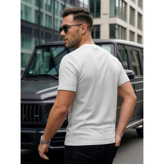 Vyriški balti marškinėliai Cliff Marškinėliai