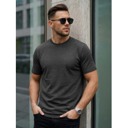 Vyriški juodi marškinėliai Cliff