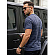 Men's dark blue Cliff shirt T-shirt