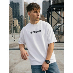 Men's white shirt Freedom