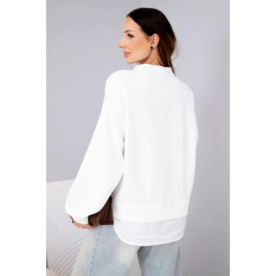 Moteriška balta palaidinė Liucy