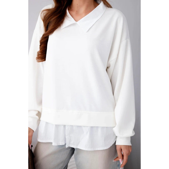 Moteriška balta palaidinė Liucy