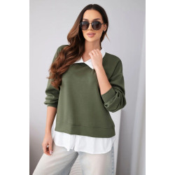 Naiste khaki pluus Liucy