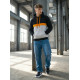 Men's black jumper Ovil Hooded jumpers