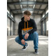 Men's black jumper Ovil Hooded jumpers