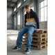 Men's black jumper Ovil Hooded jumpers