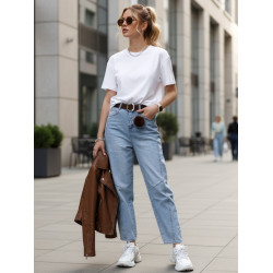 Sieviešu gaiši zili džinsi Sara