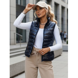 Moteriška tamsiai mėlyna liemenė Vian