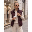 Women's Burgundy Vest by Panel
