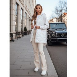 Women's white vest Demak