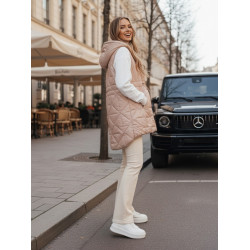 Naiste heleroosa vest Demak