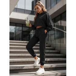 Naiste must treeningkostüüm Bistan