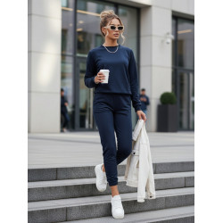 Granatowy zestaw damski Milian
