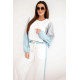 Women's two-tone casual set with mint insert Gabi Women's suits