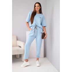 Sieviešu gaiši zils komplekts Elite