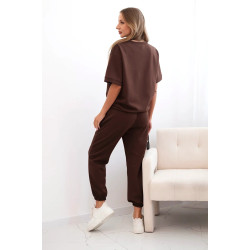Moteriškas rudas komplektas Life