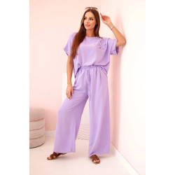 Moteriškas šviesiai violetinis komplektas Aqua