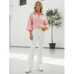 Naiste musliinist roosa särk Musline