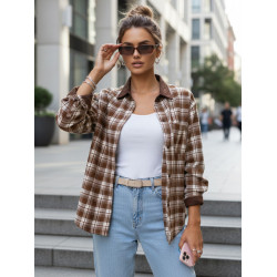 Moteriški rudi languoti marškiniai Esli