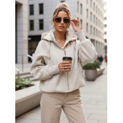 Damska brązowa kurtka przejściowa Angel