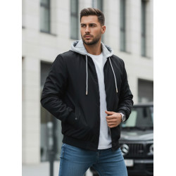 Men's black bomber jacket Edmin